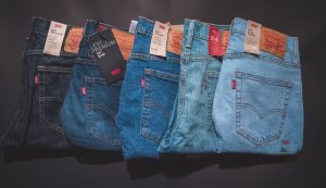 Assorted jeans showcasing expert jeans alterations by Rose N Silk.